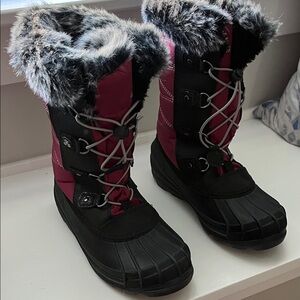 Kamik Kids Snow Boots with Faux Fur